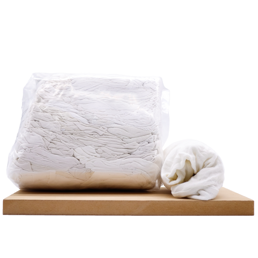 Stracci bianchi per pulire